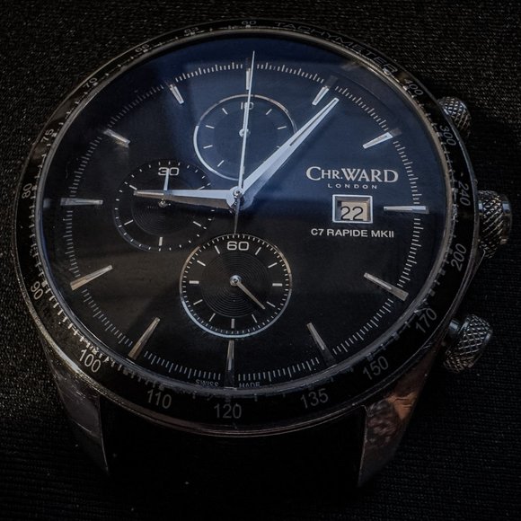Very Rare Christopher Ward C7 Rapide MkII Swiss Made Chronograph Watch - Picture 4 of 4